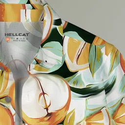 HELLCAT Boys Spread Collar Conversational Printed Cotton Casual Shirt image 3