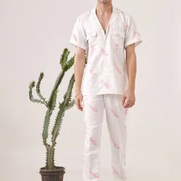 LOVEPRASHA Men Ethnic Motifs Printed Casual Trousers-picture-28