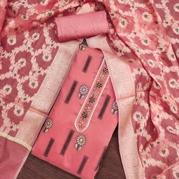 Maroosh Embroidered Unstitched Dress Material image 1