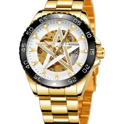 FORSINING Men Dial & Stainless Steel Straps Analogue Motion Powered Watch TWW_WRG8192M4T3-picture-27