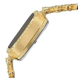 SWADESI STUFF Women Dial & Straps Digital Automatic Watch SDS 154 SQUARE GOLD 45 image 2