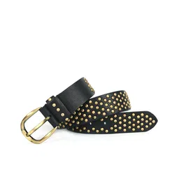 Celtic Men Embellished Leather Belt image 2