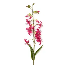 Pure Home and Living Pink 1 Piece Lily Artificial Flower image 3