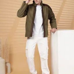 KLOTTHE Stand Collar Bomber Jackets image 3