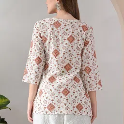 HARIKS Printed V-Neck Tunic & Palazzo Co-Ords image 2