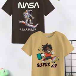 Dagcros Boys Printed T-shirt-picture-49