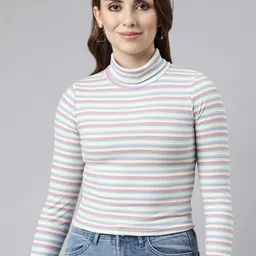 SHOWOFFFF Striped Top image 4