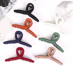 badodiya's Women Set of 7 Matt Finished T-Shapes Claw Clip-picture-32