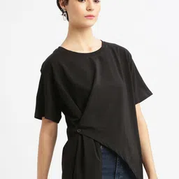 SHOWOFF Extended Sleeves Cotton Top image 4