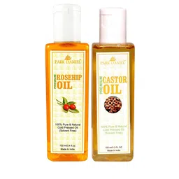Park Daniel Set Of 2 100% Pure & Natural Rosehip & Castor Oil - 100 ml Each image 1