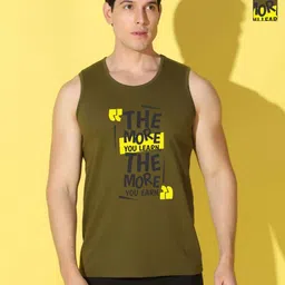 WOOSTRO Men Pack of 2 Typography Printed Applique Slim Fit T-shirt-picture-12