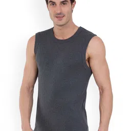 COLORS by Rupa Frontline Pack Of 3 Self Design Cotton Anti-Bacterial Basic Innervests image 2