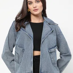 COSMIC TRIO Women Denim Jacket-picture-19