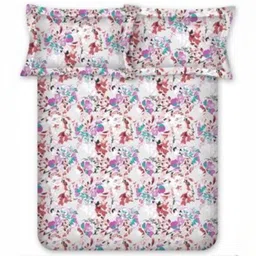 BOMBAY DYEING Dream Lover Brown Floral 104 TC Cotton Queen Bedsheet Set-2.24 m X 2.54 m-picture-24