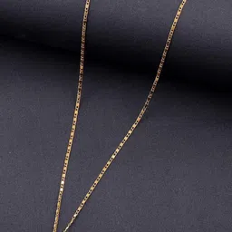 SZN Set Of 2 Gold-Plated Embellished Butterfly & Heart Shaped Pendants With Chains image 2