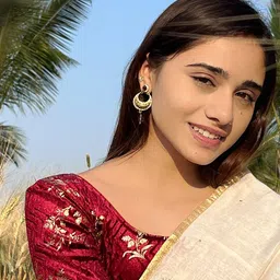 Bindigasm's Advi Printed Non-Padded Stretchable Velvet Saree Blouse image 4