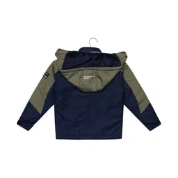 Killer Boys Typography Colourblocked Lightweight Outdoor Puffer Jacket image 3