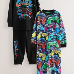 NEXT Boys Pack of 2 Printed Nightdress-picture-30