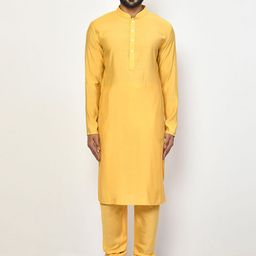 Arihant Rai Sinha Mandarin Collar Kurta With Trouser-picture-1