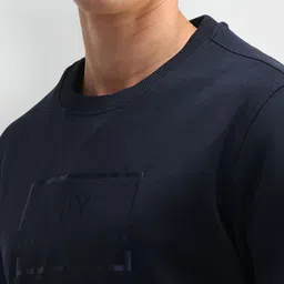 Arrow New York Men Printed Sweatshirt image 4