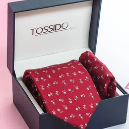 Tossido Men Accessory Gift Set of Tie and Pocket Square image 3
