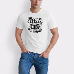 Seekbuylove Men Typography Printed Bio Finish T-shirt image 4