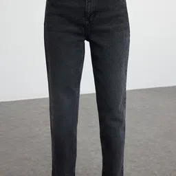 Trendyol Women Straight Fit High Rise Jeans-image-95