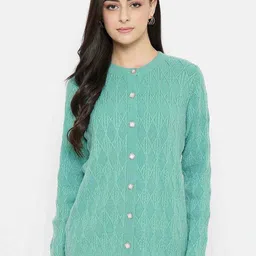 Madame Women Cable Knit Cardigan-image-52