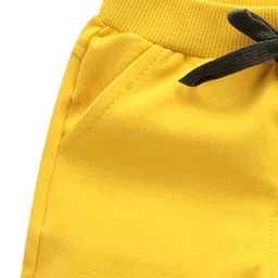 Minicult Boys Pack of 2 Graphic Printed Mid-Rise Regular Fit Shorts image 5