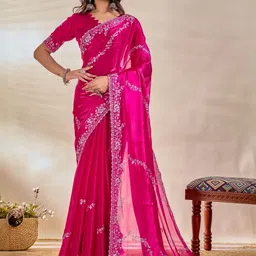 sareyavella Embellished Embroidered Art Silk Heavy Work Kanjeevaram Saree-picture-38