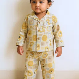 cocoon care Unisex Kids Printed Night suit-picture-39