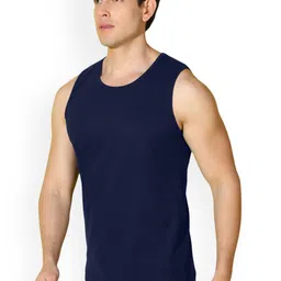 Slowloris Men Pack of 2 Printed Sleeveless Bio-Wash Innerwear Vests image 2