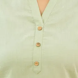 ETC X D To D Life Style Mandarin Collar Tunic With Shorts Co-Ords image 2