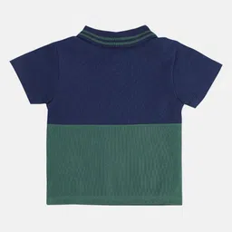 MINI KLUB Boys Henley Neck Pockets T-shirt image 2