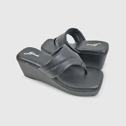 yellowsoles Solid Wedge Heel Sandals image 1