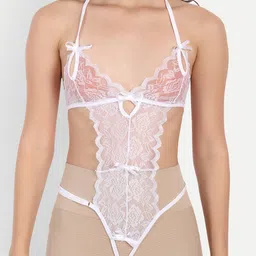 Soft eye Halter Neck Baby Doll with Asymmetric image 5