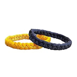 DN Creation Unisex Set of 2 Thread Wraparound Bracelets-picture-21
