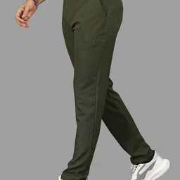 Moda Rapido Men Tailored Mid-Rise Slim Fit Trousers image 4
