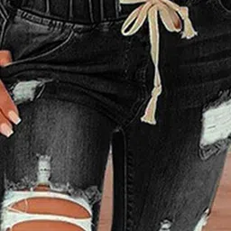 StyleCast Women Slim Fit Highly Distressed Stretchable Jeans image 2