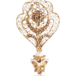 JIYANSHI FASHION Gold-Plated Alloy Jewellery Set image 3