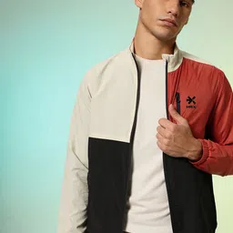 HRX by Hrithik Roshan Colourblocked Rapid-Dry Outdoor Bomber Jacket-image-77