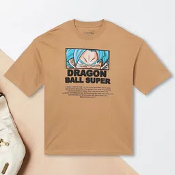 max Boys Dragon Ball Z Printed Pure Cotton T-shirt-image-94