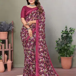 Moda Rapido Geometric Printed Saree-image-33