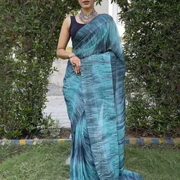 Rangtulika Ethnics Silk Blend Ready to Wear Saree-picture-27