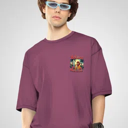 BAESD Men Drop-Shoulder Sleeves Twistform T-shirt image 5