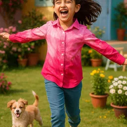 Maaesa Girls Relaxed Fit Dyed Spread Collar Casual Shirt-picture-36