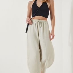 Happiness istanbul Women Mid-Rise Culottes Trousers-picture-21
