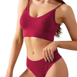 Kilvis Women Lightly-Padded Lingerie Set-picture-43