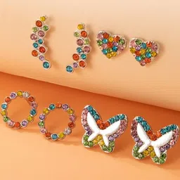 Arzonai Contemporary Studs Earrings-picture-33