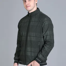 Rare Times Men Checked Lightweight Bomber Jacket-picture-28